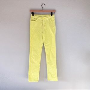 Highlighter Yellow Gap Kids Corduroy Pants